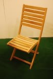 St. Bart Solid Teak Folding Chair