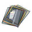Tarifold P090 Pivoting Pockets, Assorted Colors, 10-Pack