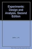 Experiments, design and analysis