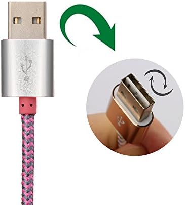 Seedoo Nylon Braided Data Sync Lightning Cable for iPhone6/6s/6 Plus/6s Plus, iPhone 5/5c/5s, iPad Pro, iPad Air 2, iPad Air, iPad mini 4 3 2 (1m / 3.28ft) Red