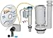 ONE2FLUSH DUAL FLUSH TOILET CONVERSION KIT Includes Water Saving Fill Valve with BOWL FILL CONTROL, 3 St. Steel Bolts,Tank Bowl Gaskets,plus interactive CDrom with instructional video.Convert Existing Toilets to efficient Dual Flush Toilets.