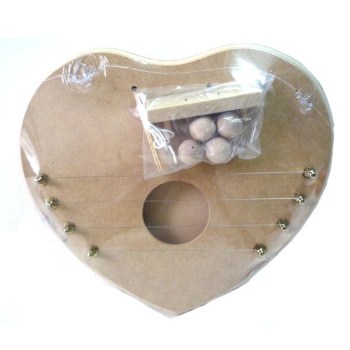 Toco security door harp large heart-shaped 712-2114 (japan import) by Setoko