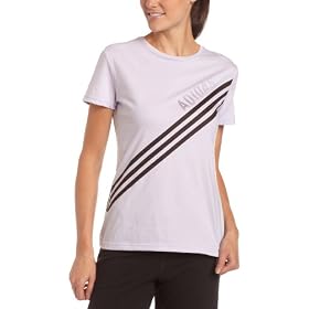 Buy adidas Ladies TriColor Stripe T-Shirt