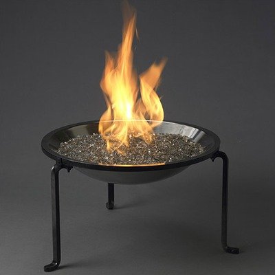Crystal Fire Stainless Steel Fire Pit Burner