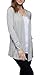 Apparel Sense A.S Womens Rayon Jersey Draped Open Front Cardigan Sweater