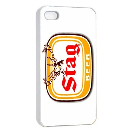 Stag Beer Logo Case for Iphone 4/4s White