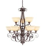 Livex 6159-58 Manchester Chandelier Imperial Bronze