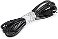 Monoprice 107673 10-Feet 18AWG Unpoloraized C7 to NEMA 1-15 AC Power Cable - Black
