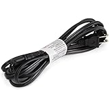 Monoprice 107673 10-Feet 18AWG Unpoloraized C7 to NEMA 1-15 AC Power Cable - Black