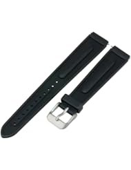 Momentum Womens ZC-16SLK Pathfinder 16mm Black SLK Rubber Watch Strap