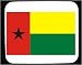 Guinea Bissau Decorated Mouse Pad