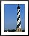 The 1870 Cape Hatteras Lighthouse Is the Tallest in the Country Photography Framed Art Poster Print, 25x31