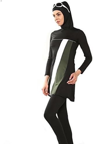 Ybudu Women' Islamic Swimsuit Modest Muslim Swimwear With Hijab