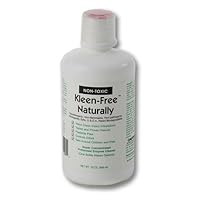 Kleen Free Naturally, 32oz, Bed Bugs, Scabies, Lice, Mites, any Insect Eliminator and Treatment, all Natural Enzymes, Non-Toxic, Organic, USDA Ecologically Safe, Insect Eliminator, Treatment and Cleaner - (32 oz. Concentrate)