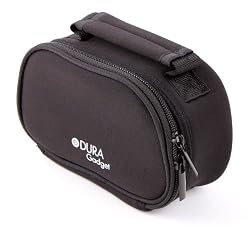 DURAGADGET Water resistance neoprene camcorder / digital video camera bag / case Compatible with Sanyo Xacti VPC-CA 9 High Definition Flash Media Camcorder / Xacti VPC-HD2000 / VPC-CG10 / Sanyo Xacti TH1 High Definition / Xacti VPC-WH1 / Xacti CG-9 / VPC-HD1010 / VPC-HD700 / Xacti VPC-HD800 / VPC-HD1000 / VPC-CA9ER / VPC-WH1EYL /