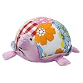 Color Zoo Taylor the Turtle Stuffed Animal - Pink Patchwork