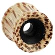 1/2 Organic Hollow Mixed Coconut Wood Plug
