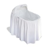 Standard Bassinet: One-Tier Eyelet Bassinet... by Badger Basket