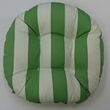 2 x 17 Inch Round Outdoor Patio Cushions - Essex Design