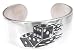 Hot Hand Fire Roll Dice Lucky 7 Pewter Bracelet