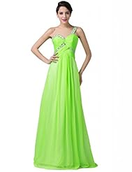 Acrylic/Chiffon/Satin Sweetheart One Shoulder Sequined Beaded Ruched Lace-Up Prom Dress/Party Dress 