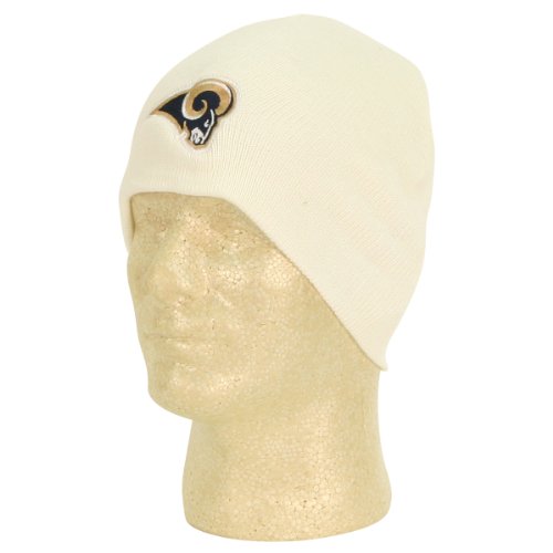 St. Louis Rams Classic Logo Winter Knit Hat - White