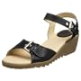 Bass Women's Florida Sandal,Black,6.5 M US
