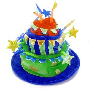 Celebration Cake Hat - Happy Birthday!