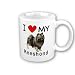 I Love My Keeshond Coffee Mug