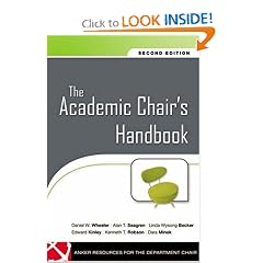 The Academic Chair's Handbook (Anker Resources for Department Chairs)