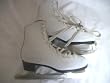 LL Bean White Ice Figure Skates - size 7.0 (Adult) - very good structual condition - NO LACES