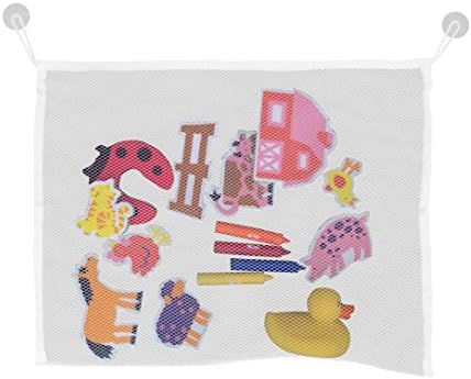 Bath Toy Net Organizer Bag - BEST Suction Cups - High Quality Storage