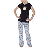 Paul Frank Short Sleeved Pajama Set - Black/Print