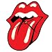 Rolling Stones - Diecut Tongue Clock