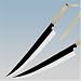 Ichigo-Cutting Moon Replica Sword