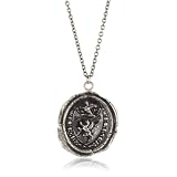 white gold palm tree necklace Pyrrha Wax Seals Ster