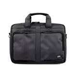 Black Multi-Pocket Dotted Notebook Case with Handle for Samsung Series 5 3G Chromebook