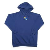 Kansas Jayhawks NCAA JV Youth Pullover Hooded Sweatshirt For Kids (Dark Royal)
