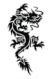 from Tinsley Transfers Tattoo: Tribal Black Dragon