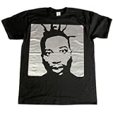 Ol Dirty Bastard - Silver Icon on Black - T-Shirt