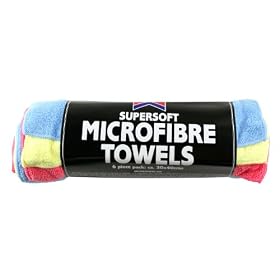 Kent Q6600 Microfibre Towel Pack (6 Pieces)