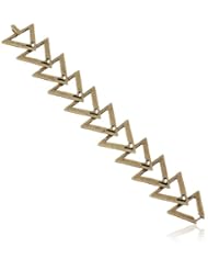 Lucky Brand Triangle Link Bracelet, 7.63"