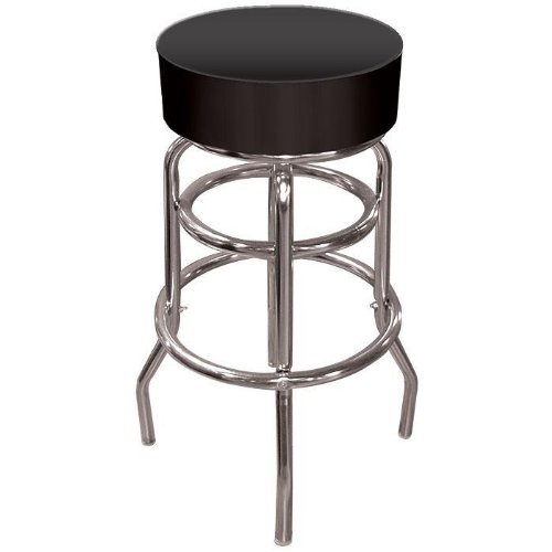 High Grade Black Padded Bar Stool