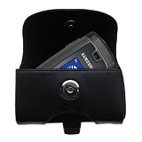 Horizontal Leather Case with Belt Clip/Loop for the Samsung SGH-A437