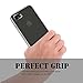 iPhone 7 Case, LK Ultra [Slim Thin] Scratch Resistant TPU Rubber Soft Skin Silicone Protective Case Cover for Apple iPhone 7, Black