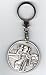 Schl�sselanh�nger Hl. St. Christophorus 5 cm, versilbert (999-Feinsilber!), gesegnet, geweiht, harmonisiert