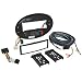 Scosche FD134030B ICP Kit DIN/ISO with Complete Harness Set for 1996-1999 Ford Taurus/Sable with Rotary Climate Controls