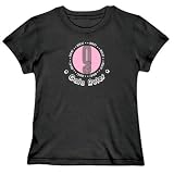 T-Shirt Woman Dark Silver  Gaia Rules  Name