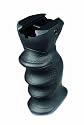 UTG New Gen Combat Foregrip with Concealed Compartment (Black)