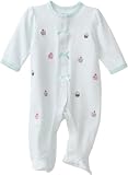 Little Me Baby-Girls Newborn Cupcake Schiffli Footie